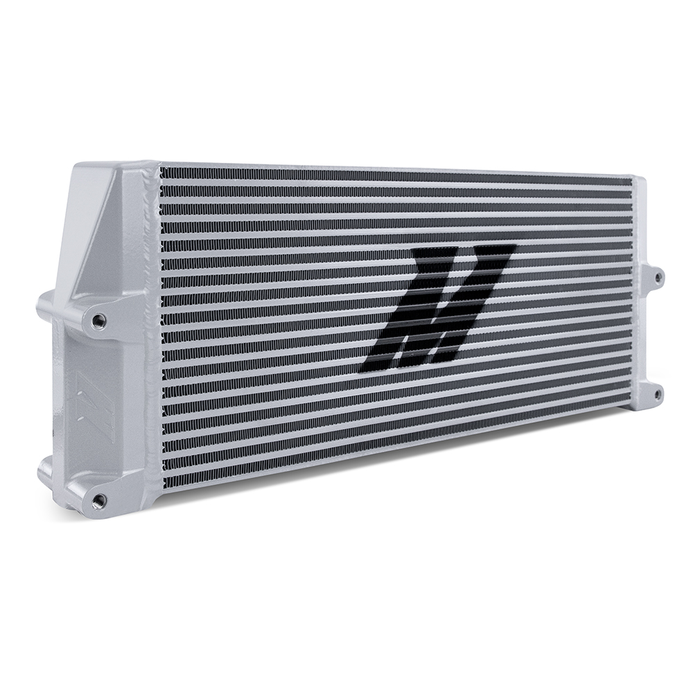 Mishimoto — Mishimoto Heavy-Duty Oil Cooler - 17in. Same-Side Outlets - Silver
Oil Cooler - view 7